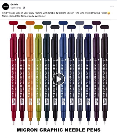 Feb 3 - I think I might "need" some of these Micron Graphic Needle Pens.
